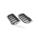 Front Grille Double Line Semi-Chrome Suitable for BMW 3 Series E36 1997-1999 - BD3
