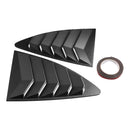 2xCar Rear Side Window Louvers Cover Suitable For Toyota 86/Subaru BRZ 2013-2019