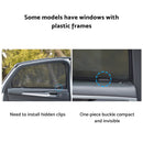6x Foldable Window Mesh Sun Shades Suitable For Toyota Prado 120 2003-2009