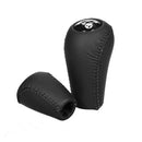 Black Leather Manual Gear Knob Set Suitable For 4Runner Hilux Land Cruiser Prado