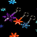 Snowflake Silicone Pendant Mold Making Jewelry Resin Necklace Mould Craft DIY 3D