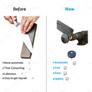 Lawn Mower Blade Sharpener Rotary Stone Grindstone Sharpening Drill Tool