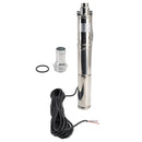 3 inch  48V 750W Deep Well Solar Submersible Bore Hole Water Pump With 15M Line