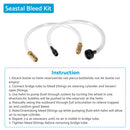Bridge Tube & Hose Bleed Filler Kit Suitable For Seastar Hydraulic Steering Systems