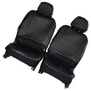 Leather Look Seat Covers Black Suitable For Mazda BT-50 Single Cab 2011-2020