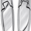 Chrome Tailgate Glass Hinge Set LH RH Suitable for Ford Territory SUV 2004-2016 - XQ1