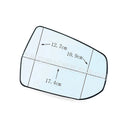 Left Side Driver Mirror Glass Suitable for Chevrolet Malibu 2.4L 12-18 22880001 - BD3