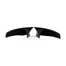 Gloss Black Horn Style Rearview Mirror Cover Suitable for Audi A3 2014-2020 S3 - ZT3