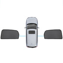 Magnetic Mesh Sun Blind Shades Suitable for Audi Q7 SQ7 2015-2025 On Front/Rear