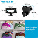 18PCS Space Saving Clothes Hanger Hooks For Organizing Closets Fits All Hangers