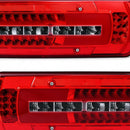 Full LED Tail Light Set LH RH Suitable for MAN TGA TGS TGX Truck 24V - XQ1