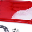 Tail Light Lens Unit with Seal and Screws Suitable for Universal Truck Models - XQ1