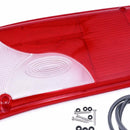 Tail Light Lens Unit Suitable for Universal Truck Left Hand with Seal Screws - XQ1