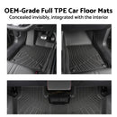 Front Rear Boot Liner Kit Anti-Scratch Suitable For Tesla Model Y 25-On