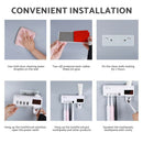 Toothbrush Sterilizer Suitable For Bathroom Wall Mounted UV Sterilizer