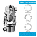 Steering Universal U-Joint 3 or 4 Inch DD To 3 or 4 Inch DD Double D Steel Suitable For Hotrod AU