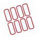 Intake Manifold Seal Gasket Set 8?PCS Suitable for GM LS1 LS6 LSX V8