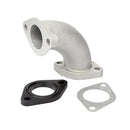 26mm Intake Manifold Pipe w/ Gasket Suitable For 26mm Carburetor Dirt Pit Bike Go Kart