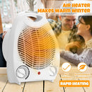 Portable Fan Heater Adjustable Thermostat Floor Table Desk Heller 2000W Heller