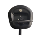 2x Recessed Folding T Lock / Handle Drop T Whale Tail For Trailer Toolbox Black