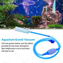 Large Aquarium Fish Tank Gravel Cleaner Syphon Vacuum Water Changer Siphon Hose