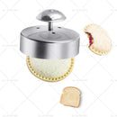 Uncrustable Sandwich Cutter Sealer Maker 304 Stainless Steel 3.5 inch for Kids