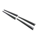 4X Carbon ABS Interior Door Panel Cover Trim Suitable For Toyota Hilux 2015-2021