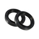 2x RH LH Front Axle Oil Seal Set Suitable for Toyota Hilux TGN26 KUN26 KUN25 RH+LH