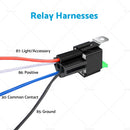 6PCS 12V Relay 4 PIN Automotive 30AMP 30A Normally Open Contact Fused + 30A Fuse