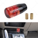 Suitable For JDM 10CM Clear Red Real Flowers Manual Gear Stick Shift Knob Lever Shifter