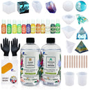 Epoxy Resin 1:1 AB Kit Craft Coating UV Color Pigment Paste Liquid Silicone Mold