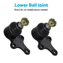 2x Lower Ball Joints Suitable For Toyota Hilux 2WD LN85 LN86 RN85 YN85 88-97 RWD