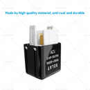 4 Pins Headlight Relay Compatible with Toyota Landcruiser 60 70 80 Series 90987-02006 12V
