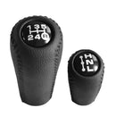 Black Leather Manual Gear Knob Set Suitable For 4Runner Hilux Land Cruiser Prado