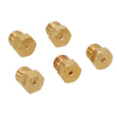 5PCS Burner Gas Natural Gas Hob LPG Conversion Kit Jets Nozzles Injectors Set