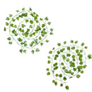 12x2M Green Plastic Leaf Foliage Artificial Ivy Suitable For Decorating Homes 12x2M Green Plastic Leaves