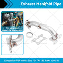 Exhaust Manifold Pipe Stainless Steel Suitable for Honda Civic 1.8L 2006 -2011