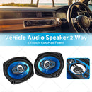 12V 6x9 inch  Car Door Coaxial Vehicle HiFi Audio 2 Way Stereo Speaker 1000W