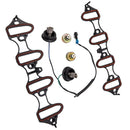 Knock Sensor Harness & Intake Manifold Gasket Kit Suitable for GM 4.8L 5.3L 6.0L