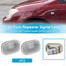 2PCS Side Turn Repeater Signal Lamp Suitable For Toyota Corolla ZZE122 Camry MCV30