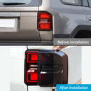2X Tail Light Lamp Cover Trim Suitable For Toyota Land Cruiser Prado LC250 2024