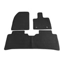 3Pcs/Set Classic Carpet Car Mats Suitable For BYD Atto 3 2022+ Black