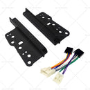 Suitable For Toyota Car Stereo Double Din Dash Facia Fascia Kit + ISO Wiring Harness