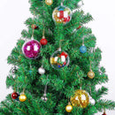 10pcs 8cm 10cm Christmas Balls Xmas Tree Ornament Decoration Plastic Bubbles AU