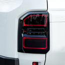 2X Tail Light Lamp Cover Trim Suitable For Toyota Land Cruiser Prado LC250 2024