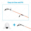 5x Fishing LED Rod Tip Night Light Strike Alert Glow Stick Bite Alarm