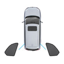 Car Window Sun Shade Magnetic Sun Blind Mesh Suitable for BMW X5 F95 G05 2018-On