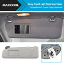 Left Side Sun Visor Suitable For Toyota 2008-2013 Kluger 74320-48500-B0 Gray Front