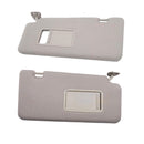 2Pcs Sun Visor Left + Right Side Grey Suitable for Nissan Tiida 2004-11 Sunshade