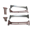 Front Center Grill Grille Cover Trim Suitable For Toyota Land Cruiser Prado14-20